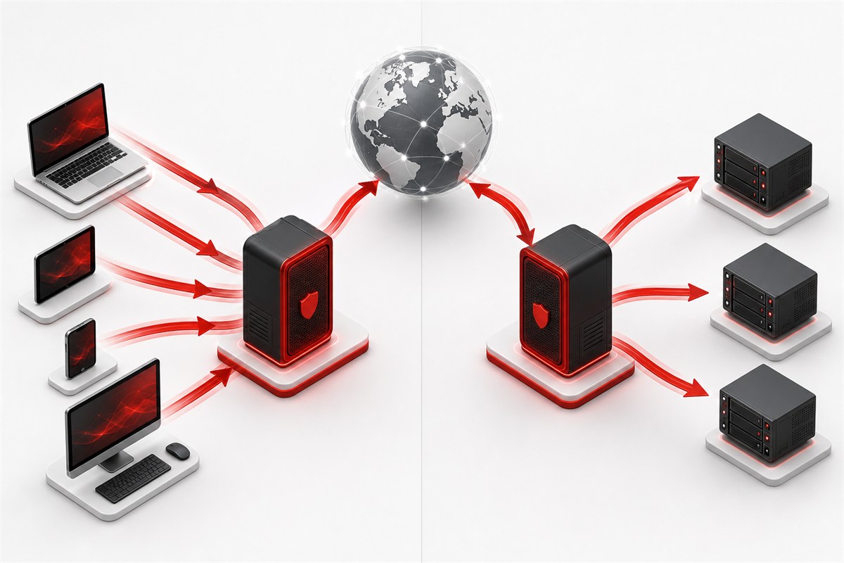 Forward Proxy vs Reverse Proxy: Traffic Direction, Ownership, and Examples