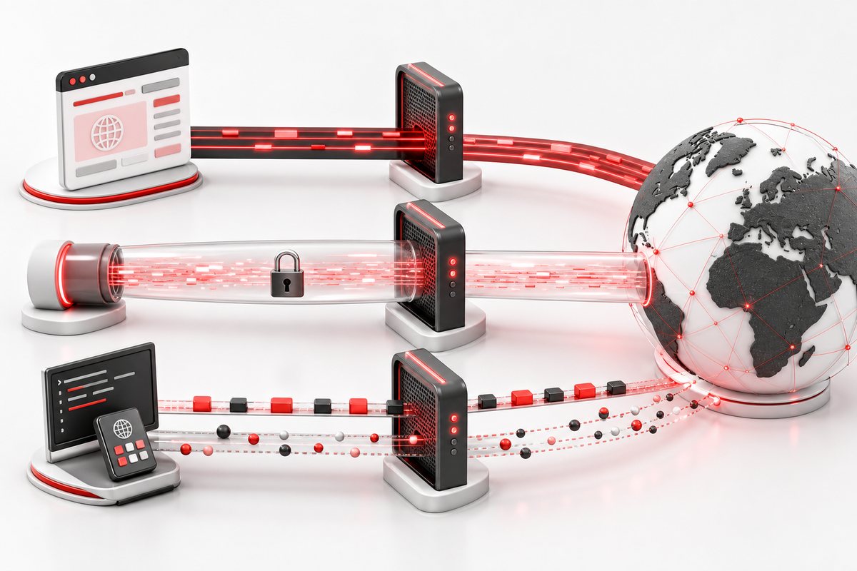 HTTP vs HTTPS vs SOCKS5 Proxies: Protocols and Use Cases